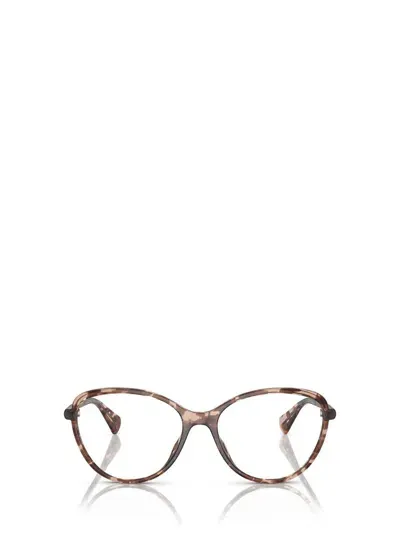 Ralph Lauren Eyeglasses In Shiny Pink Havana