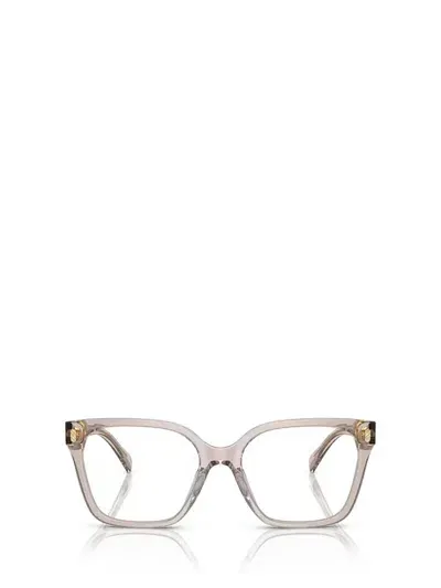 Ralph Lauren Eyeglasses In Shiny Transparent Beige