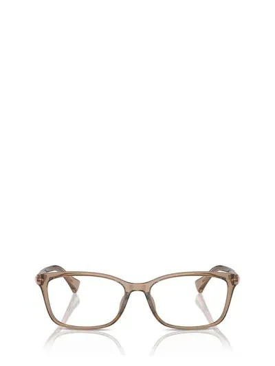 Ralph Lauren Eyeglasses In Transparent Beige