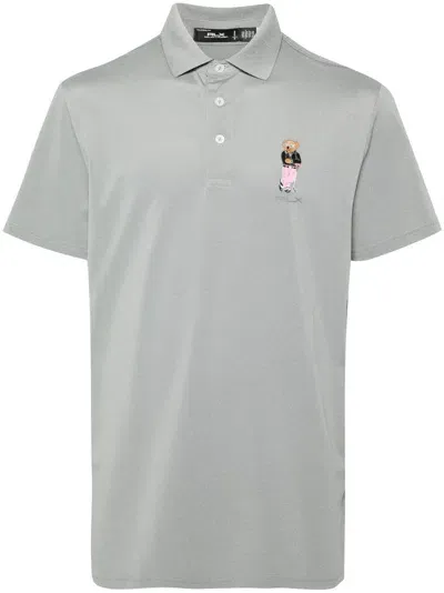 Ralph Lauren Poloshirt Mit Polo Bear-stickerei In 001 Grey Htr