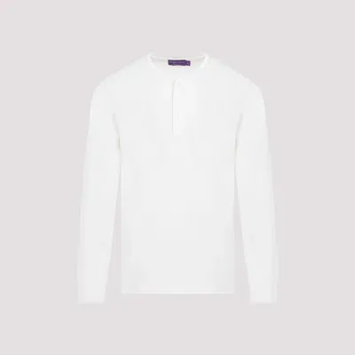 Ralph Lauren Henley T-shirt In White