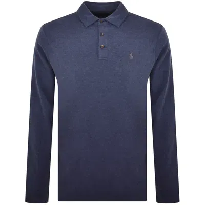 Ralph Lauren Long Sleeve Polo T Shirt Navy