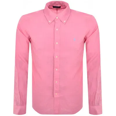 Ralph Lauren Long Sleeve Shirt Pink