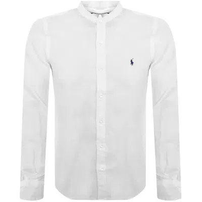 Ralph Lauren Long Sleeved Slim Fit Shirt White