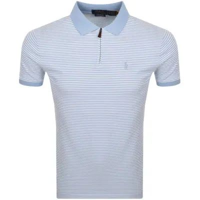 Ralph Lauren Slim Fit Polo T Shirt Blue