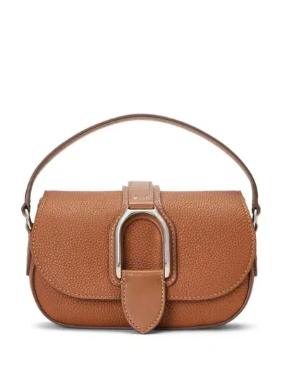 Ralph Lauren Small Wellington Bag In Brown