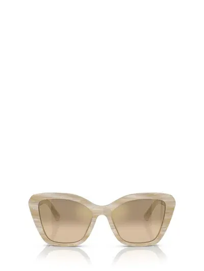 Ralph Lauren Sunglasses In Cream Horn