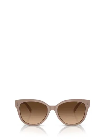 Ralph Lauren Sunglasses In Shiny Solid Beige