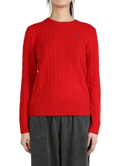 Ralph Lauren Sweaters In Fall Red