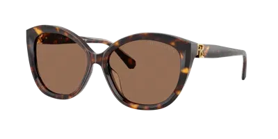 Ralph Lauren Woman Sunglass Rl8225u In Brown