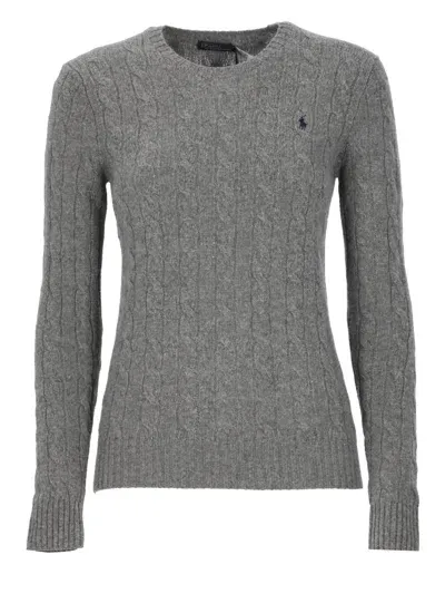 Ralph Lauren Wool Sweater In Grey