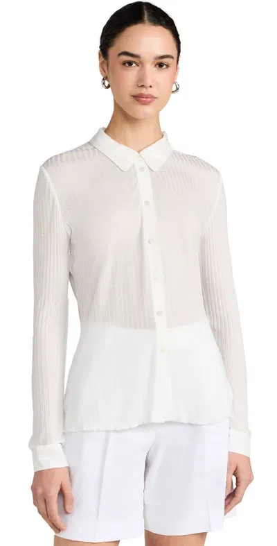 Raquel Allegra Jane Top Washed White