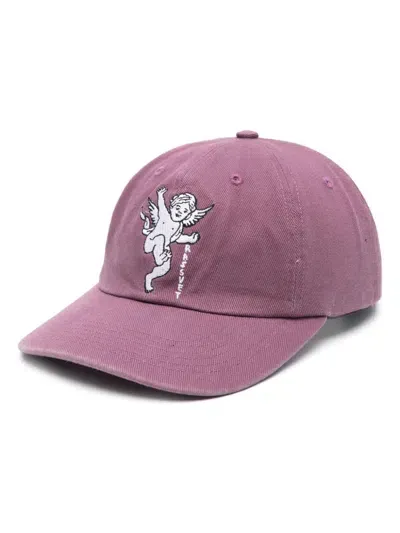 Rassvet Embroidered Cap In Purple