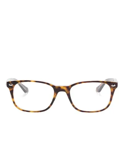 Ray Ban Optics Glasses In Brown