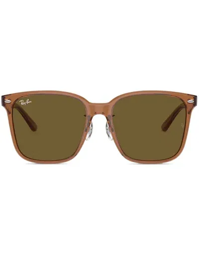 Ray Ban Rb2206d Sunglasses In Brown