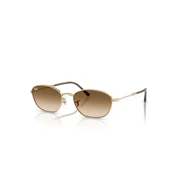 Ray Ban Rb3749 Sonnenbrillen Arista Gold Fassung Braun Glas 58-18 In Burgundy