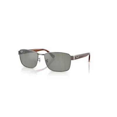 Ray Ban Rb3750 Sonnenbrillen Havana Braun Fassung Grün Glas 59-18 In Brown