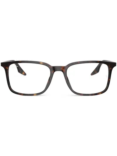 Ray Ban Rx5421 Glasses In Brown