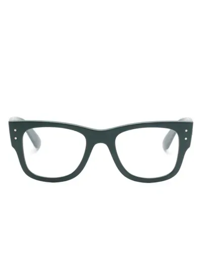 Ray Ban Wayfarer-frame Glasses In Green