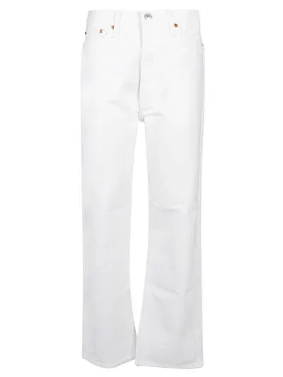 Re/done Jeans In White