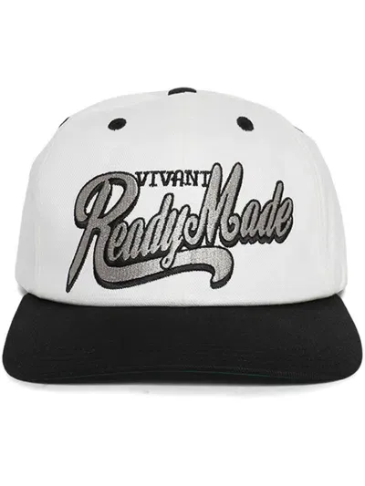 Readymade Logo-embroidered Cap In White