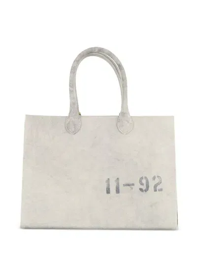 Readymade Logo-print Tote Bag In White