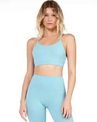 Rebody Active Cammie Cloudlux Bra In Blue Nile