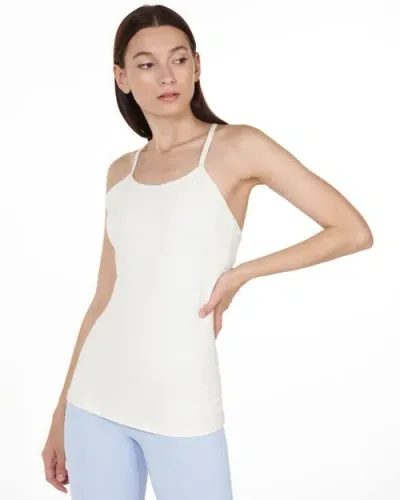 Rebody Active Dove Cloudlux Bra Tank In Off White