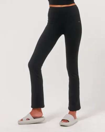 Rebody Active Lexi Bootcut Cloudlux Legging 29.5" In Metropolis Black