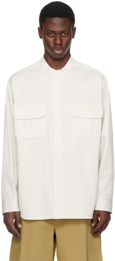 Recto White Fabio Shirt In Ivory