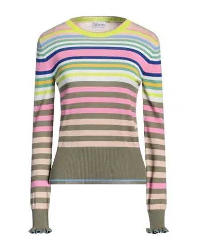 Red Valentino Pullover Aus Baumwolle Und Wolle In Pink