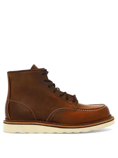 Red Wing Shoes Moc Lace In Brown