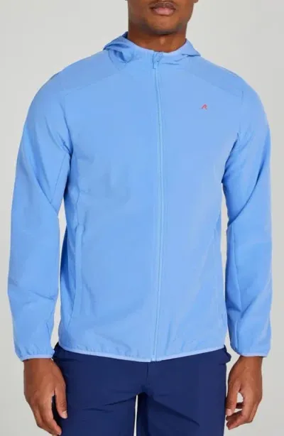 Redvanly Dewitt Hooded Jacket In Blue