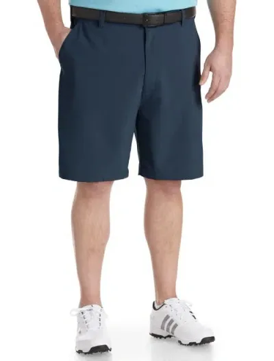 Reebok Golf Performance Flat-front Shorts In Navy