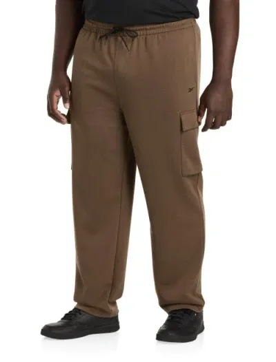 Reebok Hoopwear Performance Cargo Pants In Utility Brown