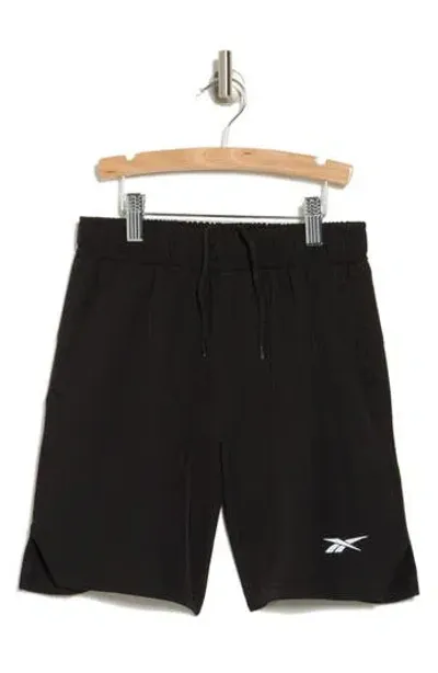 Reebok Performance Double-knit Shorts In Black