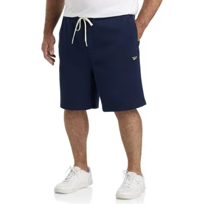 Reebok Modern Cozy Shorts In Collegiate Navy