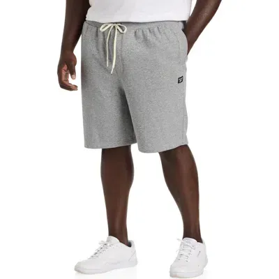 Reebok Modern Cozy Shorts In Pure Grey 4 Heather