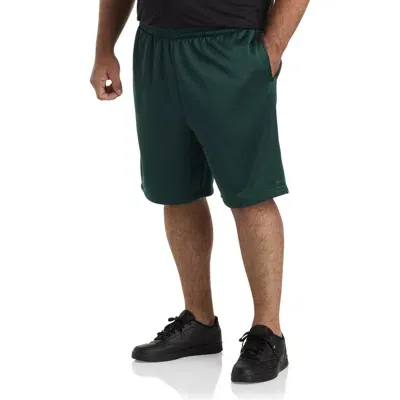 Reebok Performance Fleece Shorts In Collegiate Green Sld