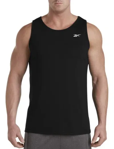 Reebok Performance Jersey Tech Tank Top In Black