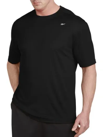 Reebok Performance Mesh T-shirt In Black