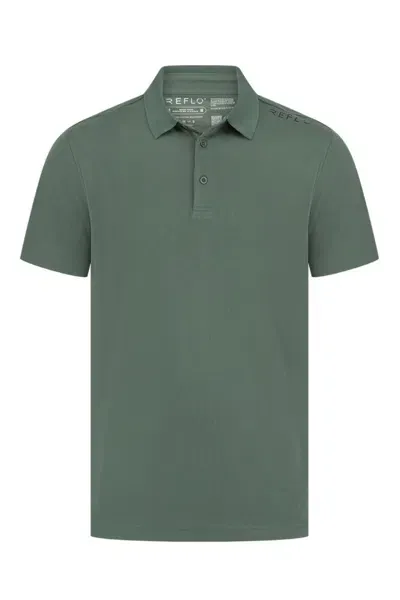 Reflo Men's Green Bohai Polo Dark Forest