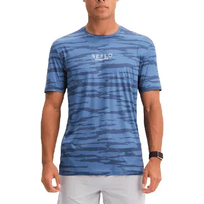 Reflo Moana Sustainable Active T-shirt In Coronet Blue