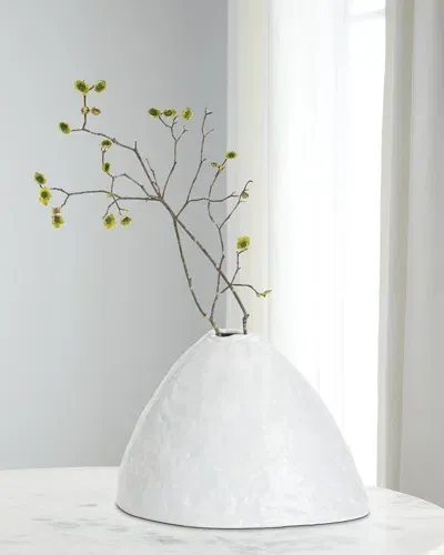 Regina Andrew Atlas Ceramic Vase In White