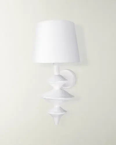 Regina Andrew Hope Sconce In White