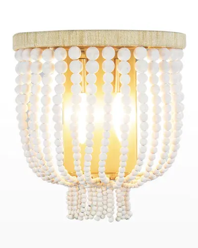 Regina Andrew Milos Sconce In White