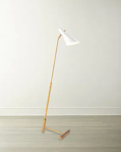 Regina Andrew Spyder Floor Lamp In White