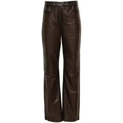 Remain Birger Christensen Pants In Burgundy