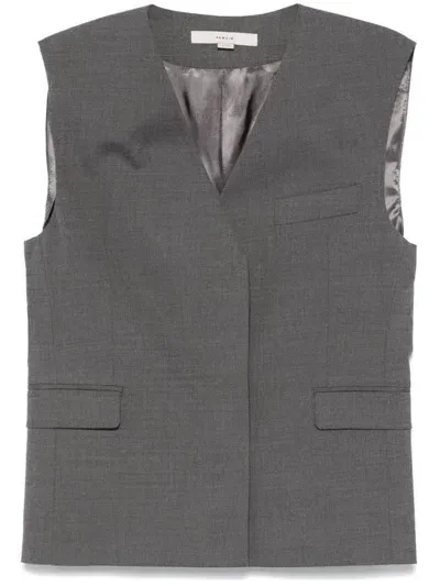 Remain Boxy Waistcoat In Grey