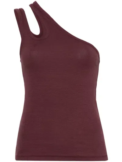 Remain Cut-out Tank Top In Bordeaux